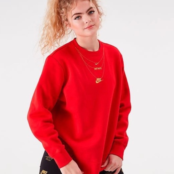 nike chain crewneck